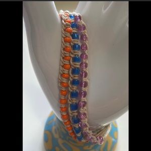 Threaded Beaded Bracelets